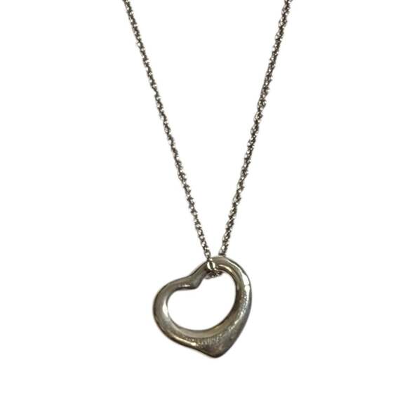 Tiffany & Co. Open Heart Necklace in 925 Silver for Women